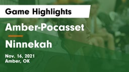 Amber-Pocasset  vs Ninnekah  Game Highlights - Nov. 16, 2021
