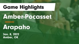 Amber-Pocasset  vs Arapaho  Game Highlights - Jan. 8, 2022