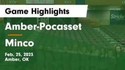 Amber-Pocasset  vs Minco  Game Highlights - Feb. 25, 2023