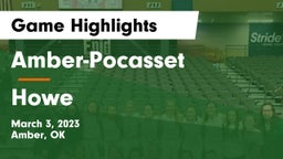 Amber-Pocasset  vs Howe  Game Highlights - March 3, 2023