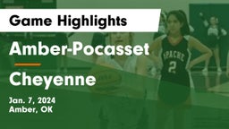 Amber-Pocasset  vs Cheyenne Game Highlights - Jan. 7, 2024