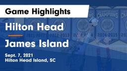 Hilton Head  vs James Island  Game Highlights - Sept. 7, 2021