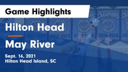 Hilton Head  vs May River Game Highlights - Sept. 16, 2021