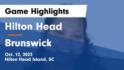 Hilton Head  vs Brunswick Game Highlights - Oct. 12, 2023