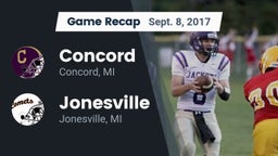 Recap: Concord  vs. Jonesville  2017