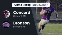 Recap: Concord  vs. Bronson  2017