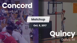 Matchup: Concord  vs. Quincy  2017