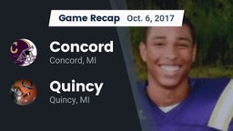 Recap: Concord  vs. Quincy  2017