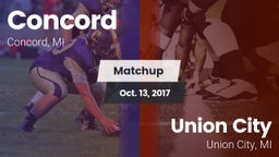 Matchup: Concord  vs. Union City  2017