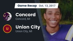 Recap: Concord  vs. Union City  2017