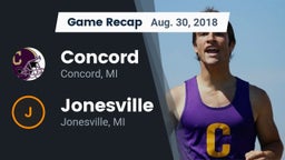 Recap: Concord  vs. Jonesville  2018