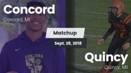 Matchup: Concord  vs. Quincy  2018