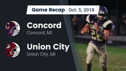 Recap: Concord  vs. Union City  2018