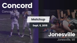 Matchup: Concord  vs. Jonesville  2019