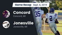 Recap: Concord  vs. Jonesville  2019