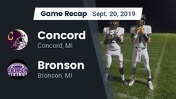 Recap: Concord  vs. Bronson  2019