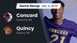 Recap: Concord  vs. Quincy  2019