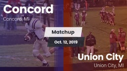 Matchup: Concord  vs. Union City  2019