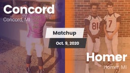 Matchup: Concord  vs. Homer  2020