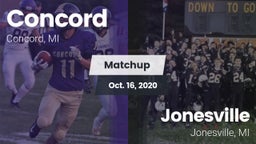 Matchup: Concord  vs. Jonesville  2020