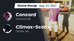 Recap: Concord  vs. ******-Scotts  2021