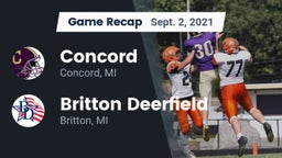 Recap: Concord  vs. Britton Deerfield 2021