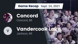 Recap: Concord  vs. Vandercook Lake  2021