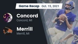 Recap: Concord  vs. Merrill  2021