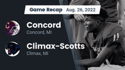 Recap: Concord  vs. ******-Scotts  2022