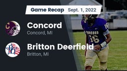 Recap: Concord  vs. Britton Deerfield 2022