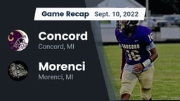 Recap: Concord  vs. Morenci  2022