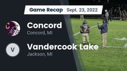 Recap: Concord  vs. Vandercook Lake  2022