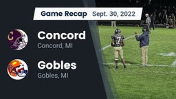 Recap: Concord  vs. Gobles  2022