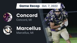 Recap: Concord  vs. Marcellus  2022