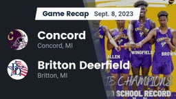 Recap: Concord  vs. Britton Deerfield 2023