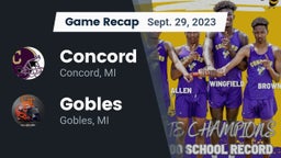 Recap: Concord  vs. Gobles  2023