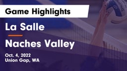 La Salle  vs Naches Valley  Game Highlights - Oct. 4, 2022