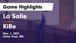 La Salle  vs KiBe Game Highlights - Nov. 1, 2022