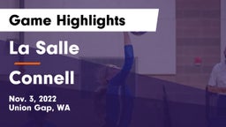 La Salle  vs Connell  Game Highlights - Nov. 3, 2022