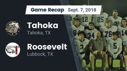 Recap: Tahoka  vs. Roosevelt  2018