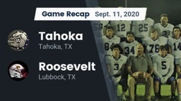 Recap: Tahoka  vs. Roosevelt  2020