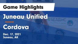 Juneau Unified vs Cordova  Game Highlights - Dec. 17, 2021
