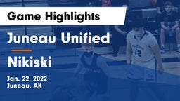 Juneau Unified vs Nikiski  Game Highlights - Jan. 22, 2022