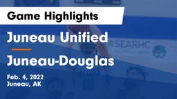 Juneau Unified vs Juneau-Douglas  Game Highlights - Feb. 4, 2022