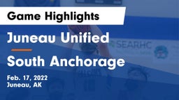 Juneau Unified vs South Anchorage  Game Highlights - Feb. 17, 2022
