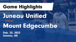 Juneau Unified vs Mount Edgecumbe  Game Highlights - Feb. 23, 2022