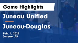 Juneau Unified vs Juneau-Douglas  Game Highlights - Feb. 1, 2023