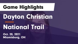 Dayton Christian  vs National Trail  Game Highlights - Oct. 20, 2021