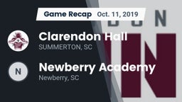 Recap: Clarendon Hall vs. Newberry Academy 2019