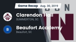 Recap: Clarendon Hall vs. Beaufort Academy 2019